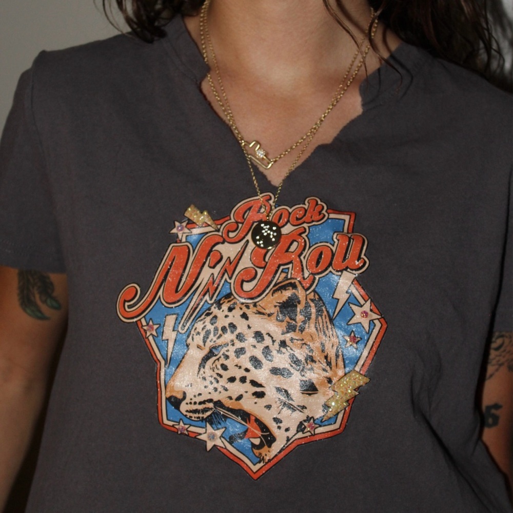 Rock N Roll graphic tee
